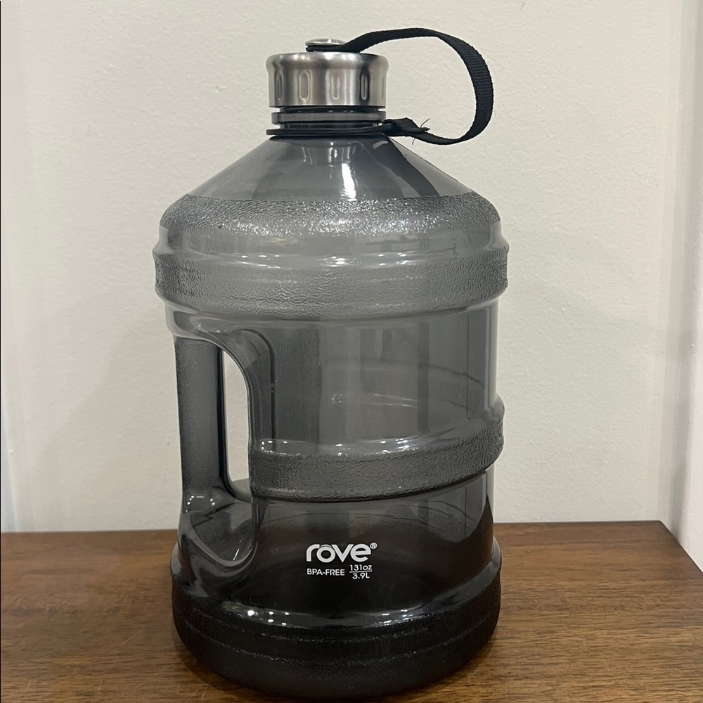 Rove Fitness Bottle Collection- BPA Free (131 ounce) Large Clear Water Jug